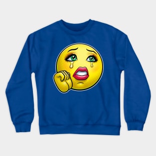 Gaymoji: Sob! Crewneck Sweatshirt